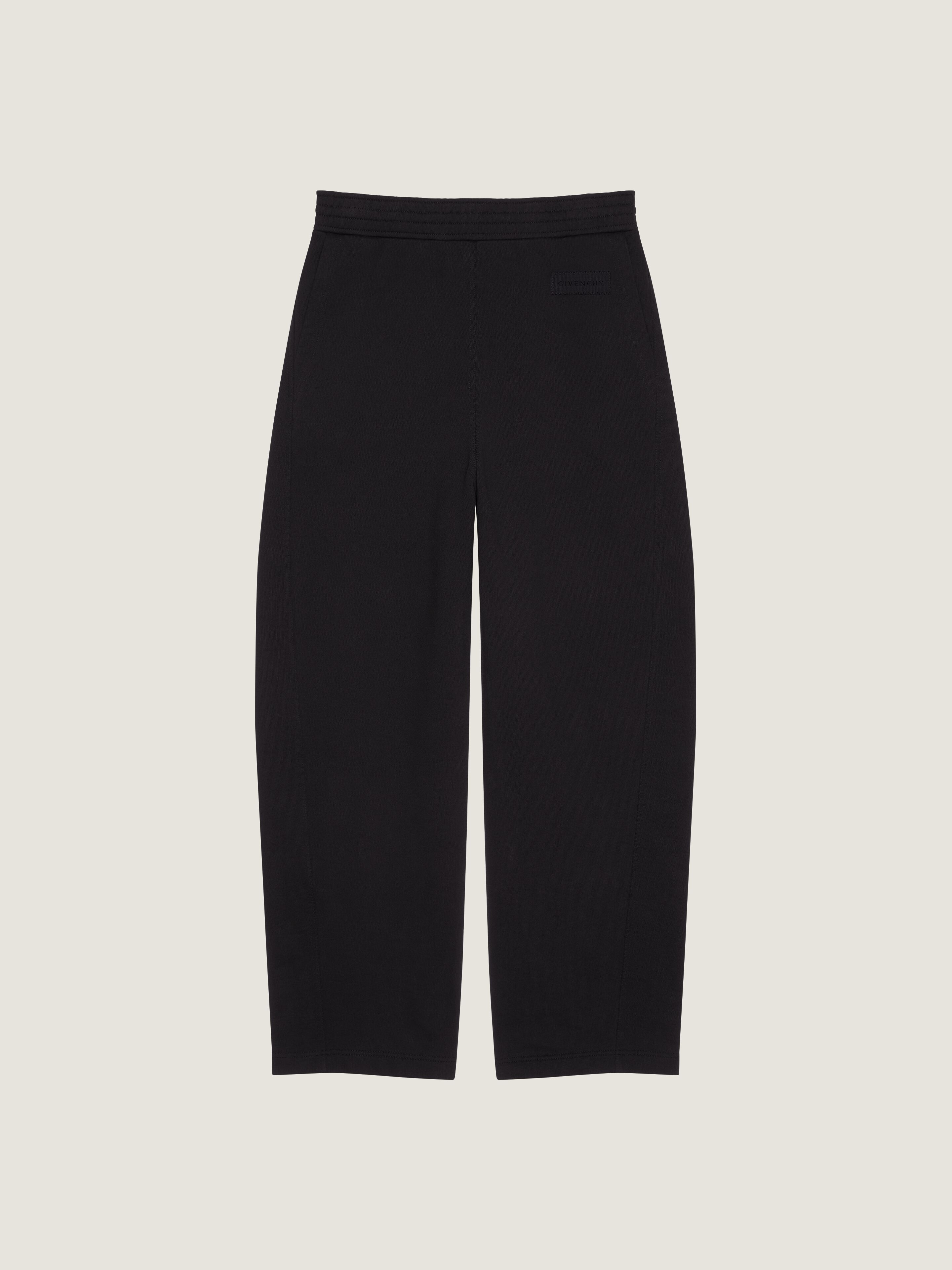 Joggers in fleece with GIVENCHY patch